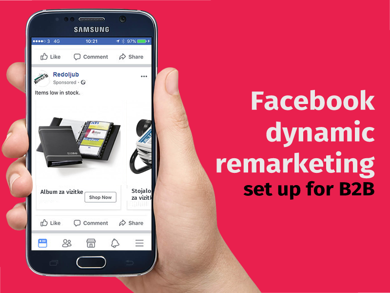 Facebook dynamic remarketing setup for b2b