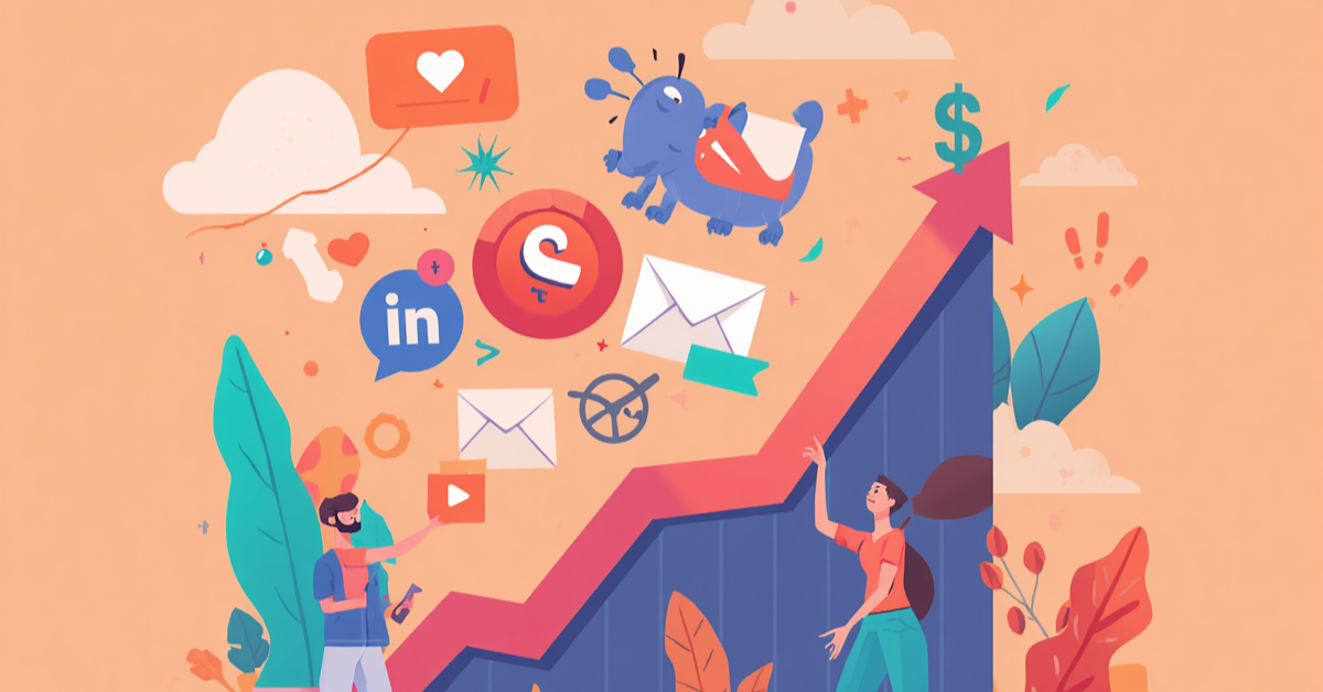 Incrementar la lista de suscriptores de correo electrónico sin aumentar la publicidad pagada.